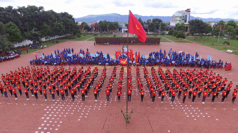 Đông đảo hội viên thanh niên tham dự Lễ kỷ niệm