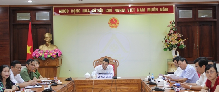 Hội nghị trực tuyến tại đầu cầu tỉnh Đắk Lắk