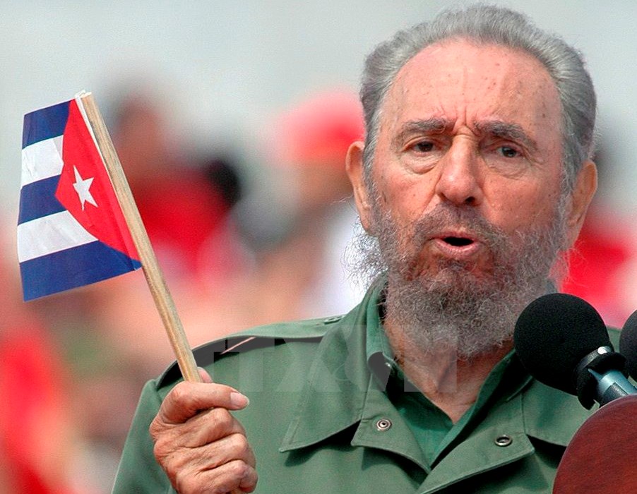 Fidel Castro là một nhà Cách mạng vĩ đại, một trong những người kiệt xuất nhất của thế kỷ XX. (Nguồn: EPA/TTXVN)