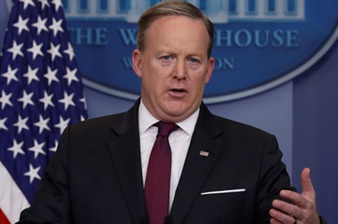 Spicer phủ nhận Nhà Trắng không cho CNN và New York Times dự họp báo vì không thích cách họ đưa tin. (Ảnh: Reuters).