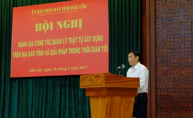 Phó Chủ tịch UBND tỉnh Nguyễn Tuấn Hà phát biểu kết luận hội nghị