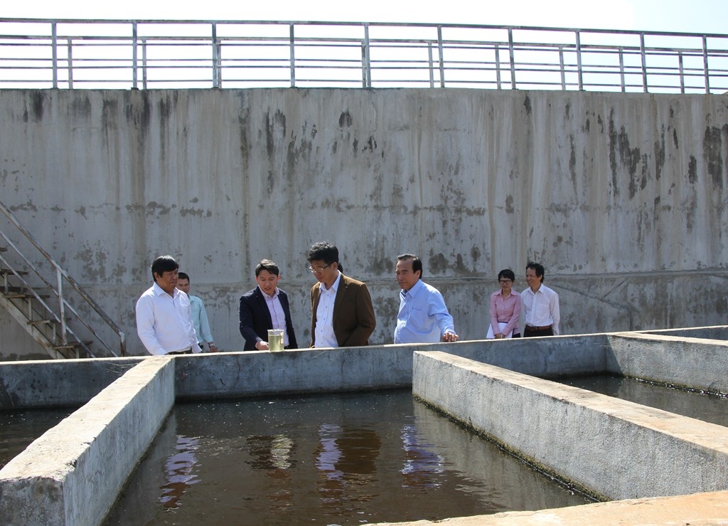 Hệ thống xử lý nước thải tập trung tại Khu công nghiệp Hòa Phú