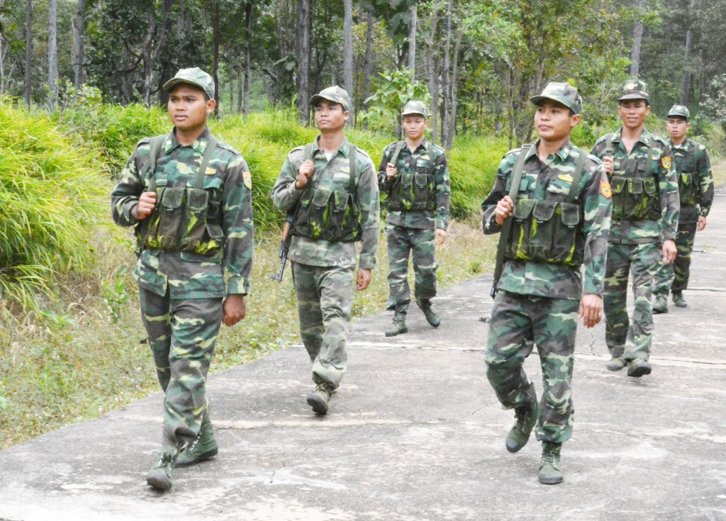 Bộ đội Biên phòng tỉnh tuần tra bảo vệ biên giới