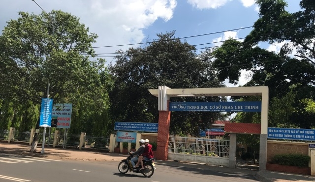 Năm học 2018-2019 thành phố Buôn Ma Thuột duy nhất Trường THCS Phan Chu Trinh 
