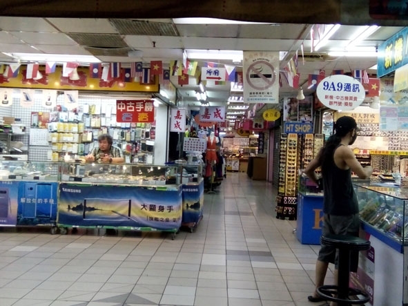 Khu Asean Shopping mall ở Đài Trung – nơi có rất nhiều người Việt Nam lao động, buôn bán.  