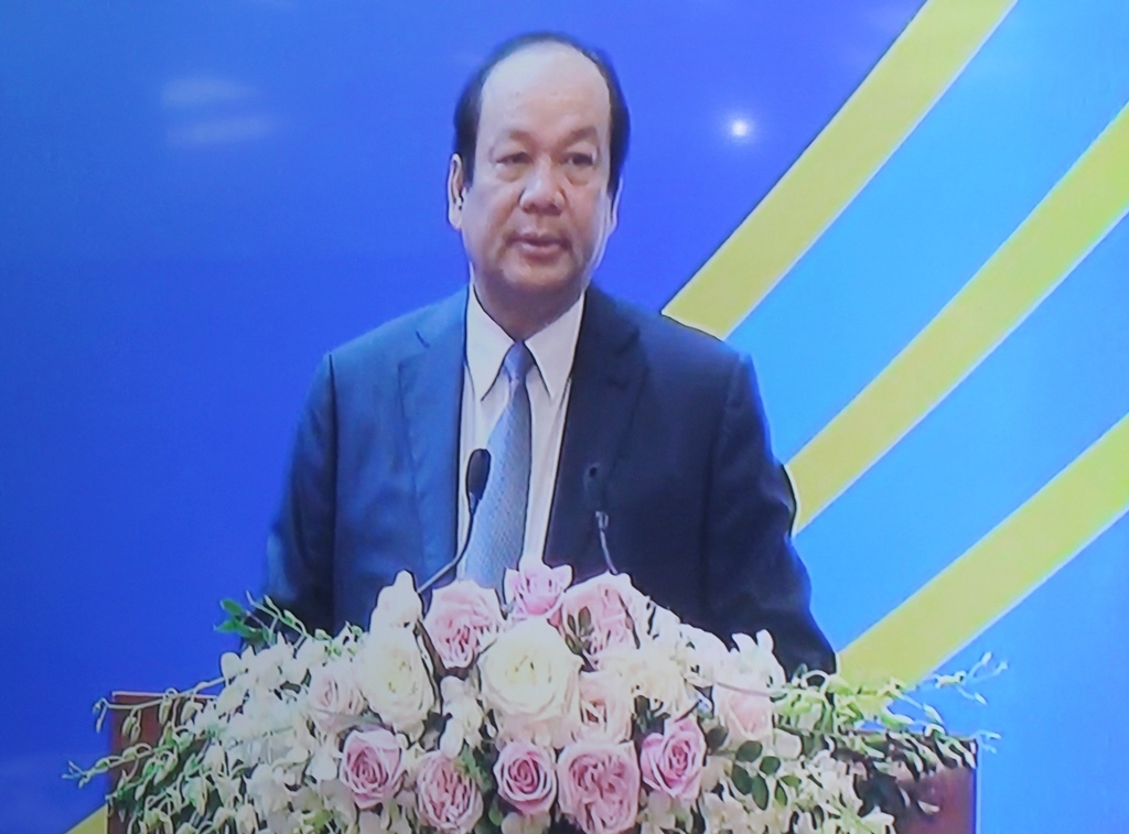 Bộ trưởng, Chủ nhiệm Văn phòng Chính phủ phát biểu chỉ đạo tại Hội nghị.