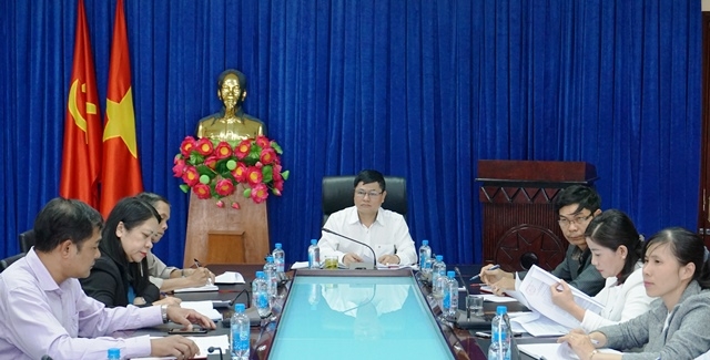 Các đại biểu tham dự cuộc họp. 