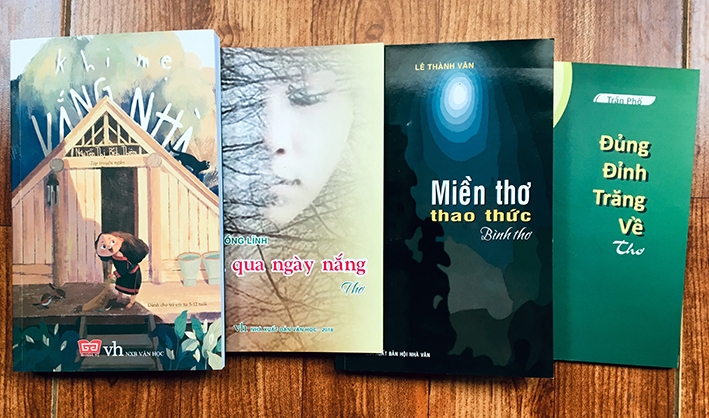 Một số tác phẩm xuất bản trong năm 2018 của hội viên Hội Văn học - Nghệ thuật Đắk Lắk. 