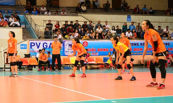 Đội hình chính của đội tuyển bóng chuyền nữ Đắk Lắk thi đấu tại Giải bóng chuyền vô địch quốc gia 2018. 