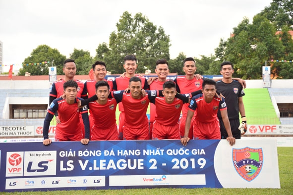 Các cầu thủ Câu lạc bộ bóng đá Đắk Lắk.