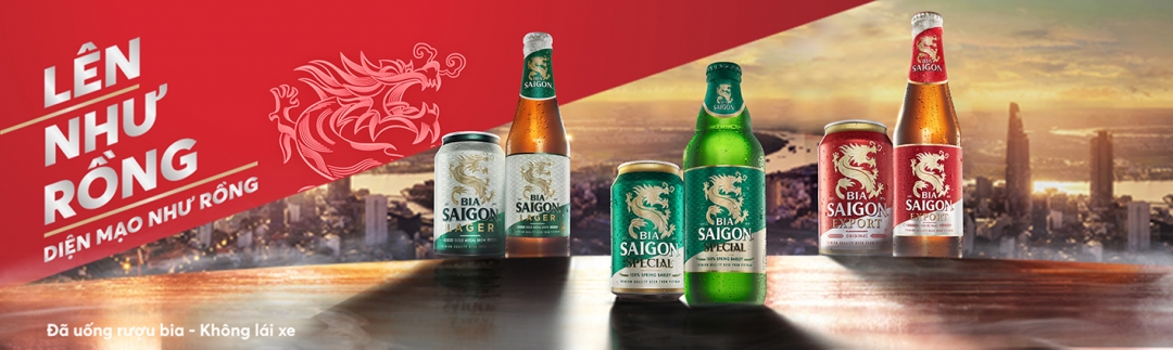 Nhận diện thương hiệu mới của Bia Saigon