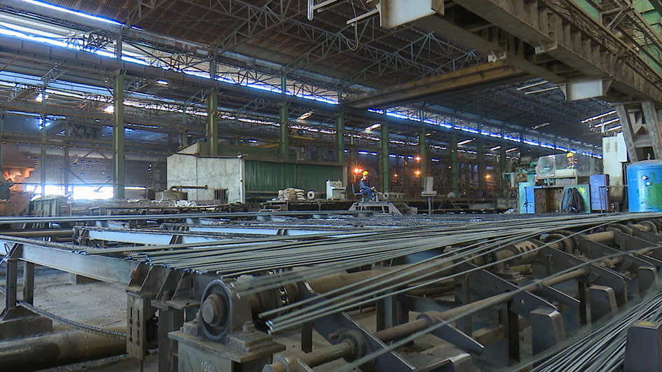 Sản xuất thép ở Công ty Cổ phần Thép Đông Nam Á.    Ảnh: H.Gia