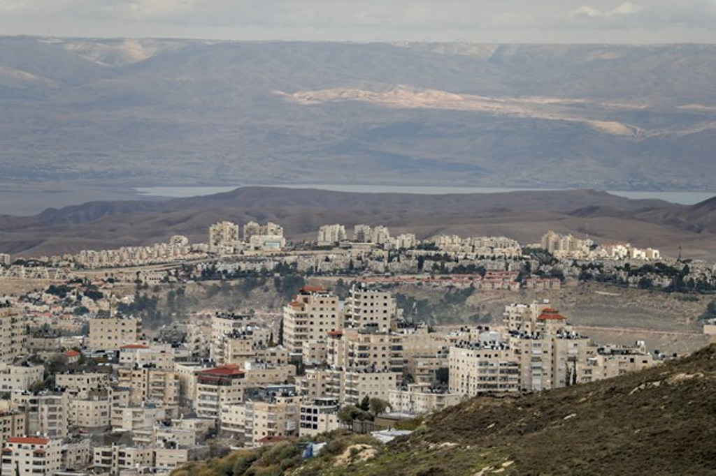 Khu định cư Maale Adumim tại vùng ngoại ô Jerusalem. (Ảnh: AFP/TTXVN)