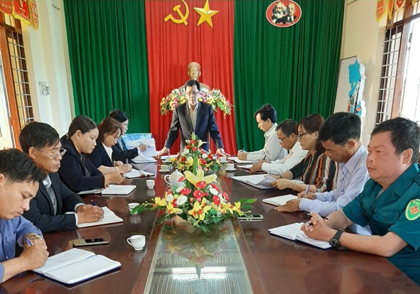 Trong tháng 3 vừa qua, Ban Chấp hành Đảng bộ xã Bình Thuận tổ chức hội nghị đánh giá công tác xây dựng Đảng nhiệm kỳ 2015 - 2020.  