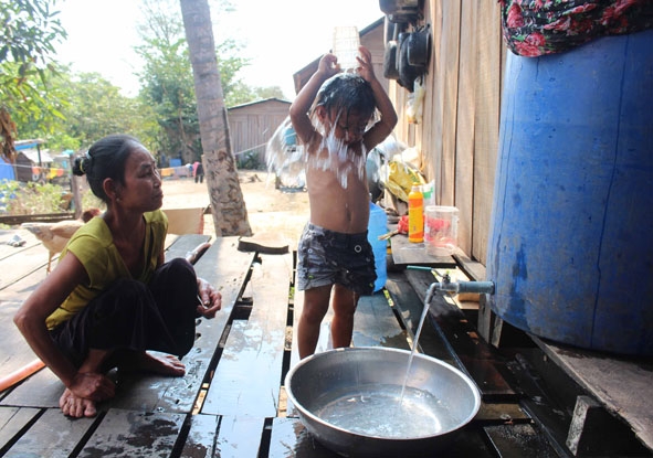 Hàng nghìn hộ dân trên địa bàn xã Krông Na sẽ có nước sạch sử dụng khi công trình cấp nước được xây dựng.    								         (Ảnh minh họa)