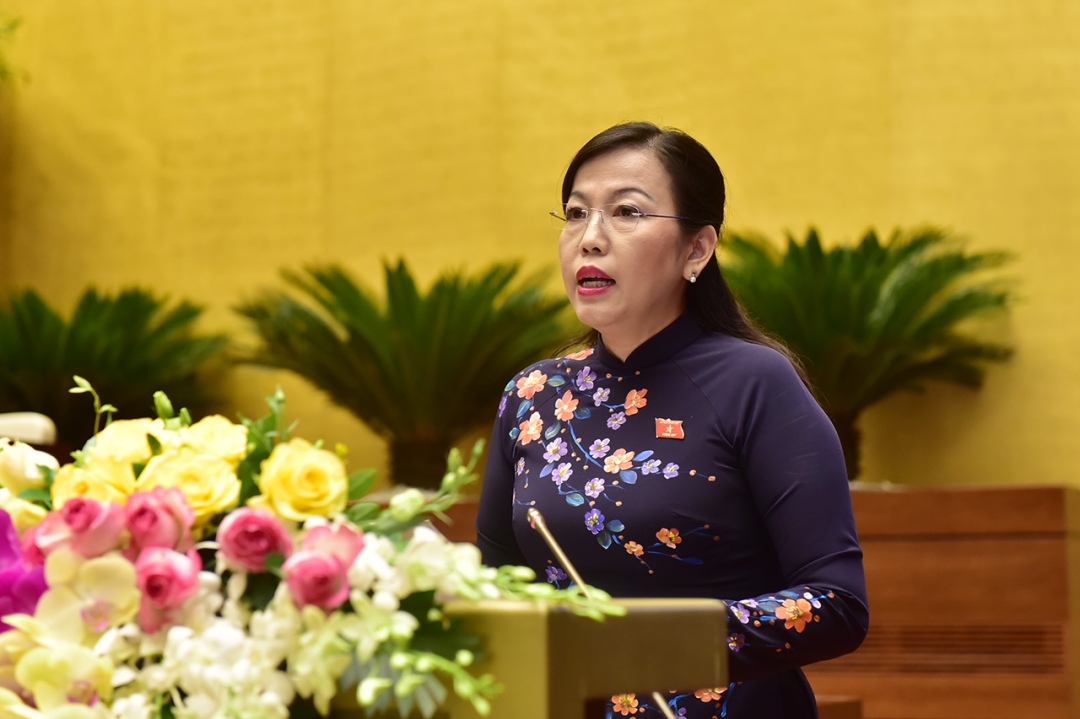 Trưởng Ban Dân nguyện Nguyễn Thanh Hải trình bày Báo cáo kết quả giám sát việc giải quyết kiến nghị của cử tri gửi đến kỳ họp thứ tám, Quốc hội khóa XIV. Ảnh: Internet