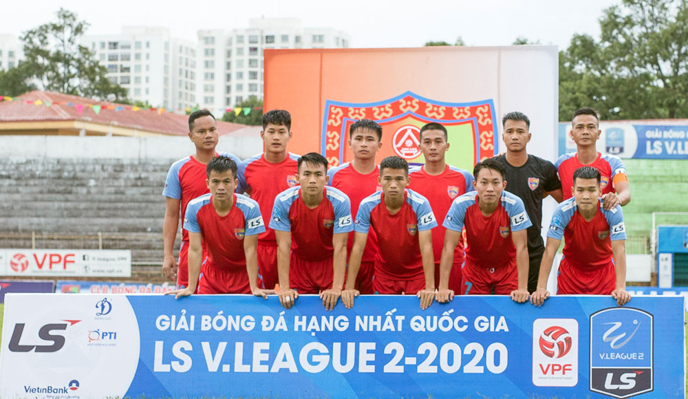 Đội hình của Câu lạc bộ bóng đá Đắk Lắk