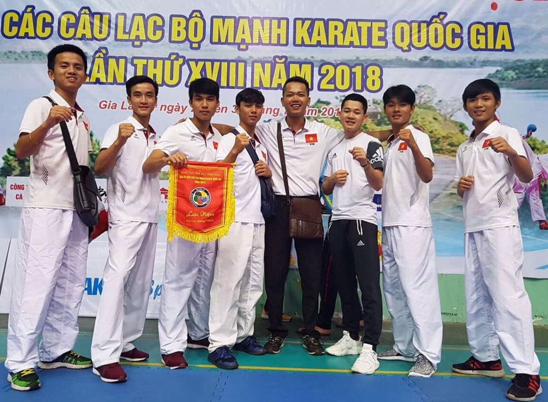 Đội tuyển Karate tỉnh vừa sưu tầm 1 tấm Huy chương Vàng cho thể thao thành tích cao Đắk Lắk. Ảnh minh họa.