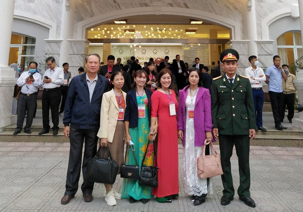 Các đại biểu tỉnh Đắk Lắk tham dự lễ tuyên dương 