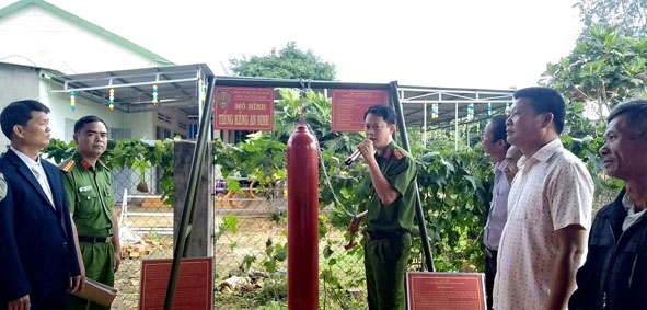 Công an huyện Thạch Hà ra mắt mô hình Tiếng kẻng an ninh tại xã Thạch  Vĩnh  Cổng thông tin điện tử Công An huyện Thạch Hà 