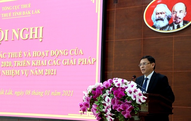Phó Chủ tịch Thường trực UBND tỉnh Nguyễn Tuấn Hà phát biểu chỉ đạo hội nghị