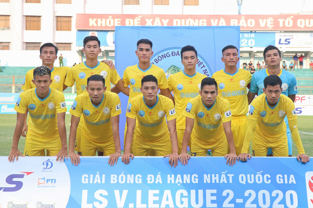 Đội hình đội bóng Khánh Hòa, mùa giải 2020.