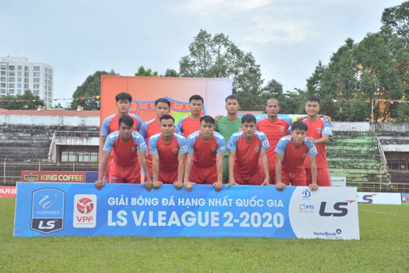 Đội hình  thường xuyên ra sân mùa giải 2020  của Câu lạc bộ  bóng đá Đắk Lắk. 