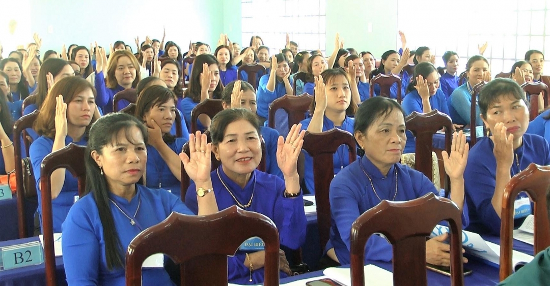 Đại hội đại biểu phụ nữ xã Ea Đar lần thứ VIII, nhiệm kỳ 2021 - 2026