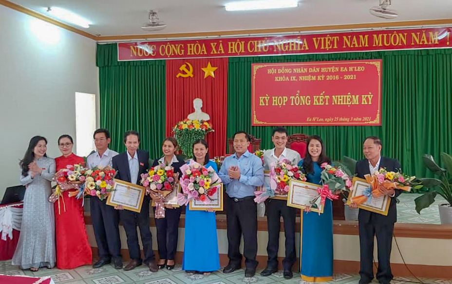 HĐND huyện Ea H'leo tổ chức Kỳ họp tổng kết nhiệm kỳ 2016 - 2021