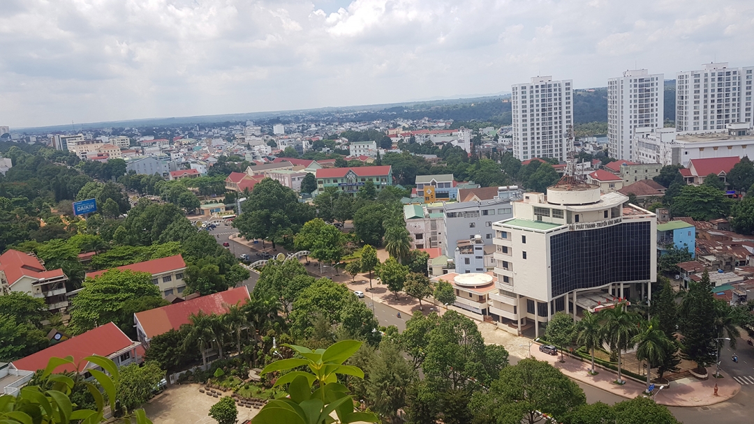 Tốc độ đô thị hóa tăng chưa hài hòa tốc độ tăng diện tích cây xanh trong thành phố Buôn Ma Thuột.