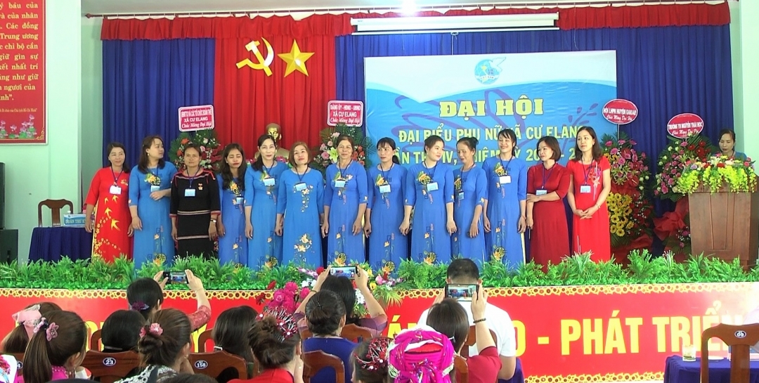 Đại hội đại biểu Hội LHPN xã Cư Elang lần thứ IV, nhiệm kỳ 2021 - 2026