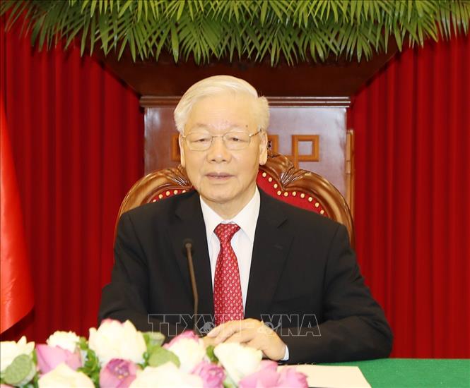 Tổng Bí thư Nguyễn Phú Trọng. Ảnh : TTXVN